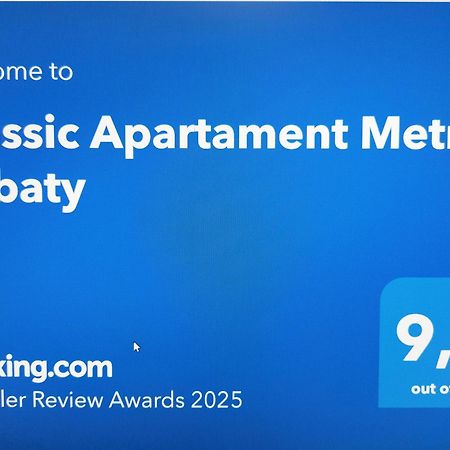 Classic Apartament Metro Kabaty Варшава Екстер'єр фото